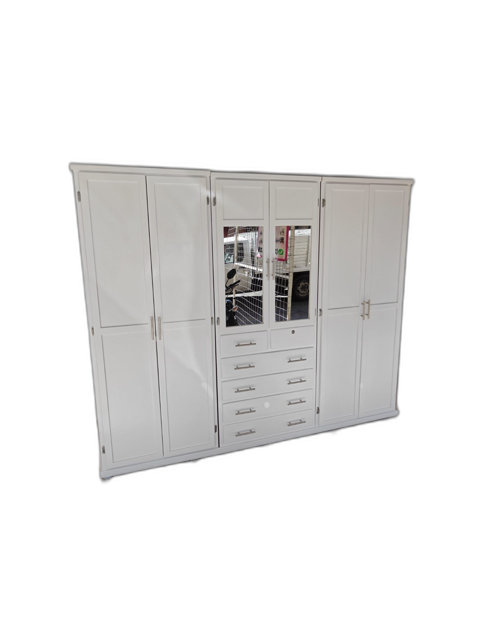 Closet Torres liso con correderas de metal