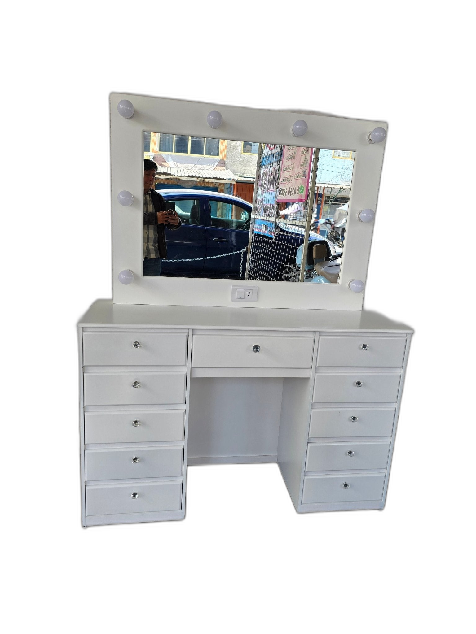 Tocador Vanity tipo Hollywood Gustavo